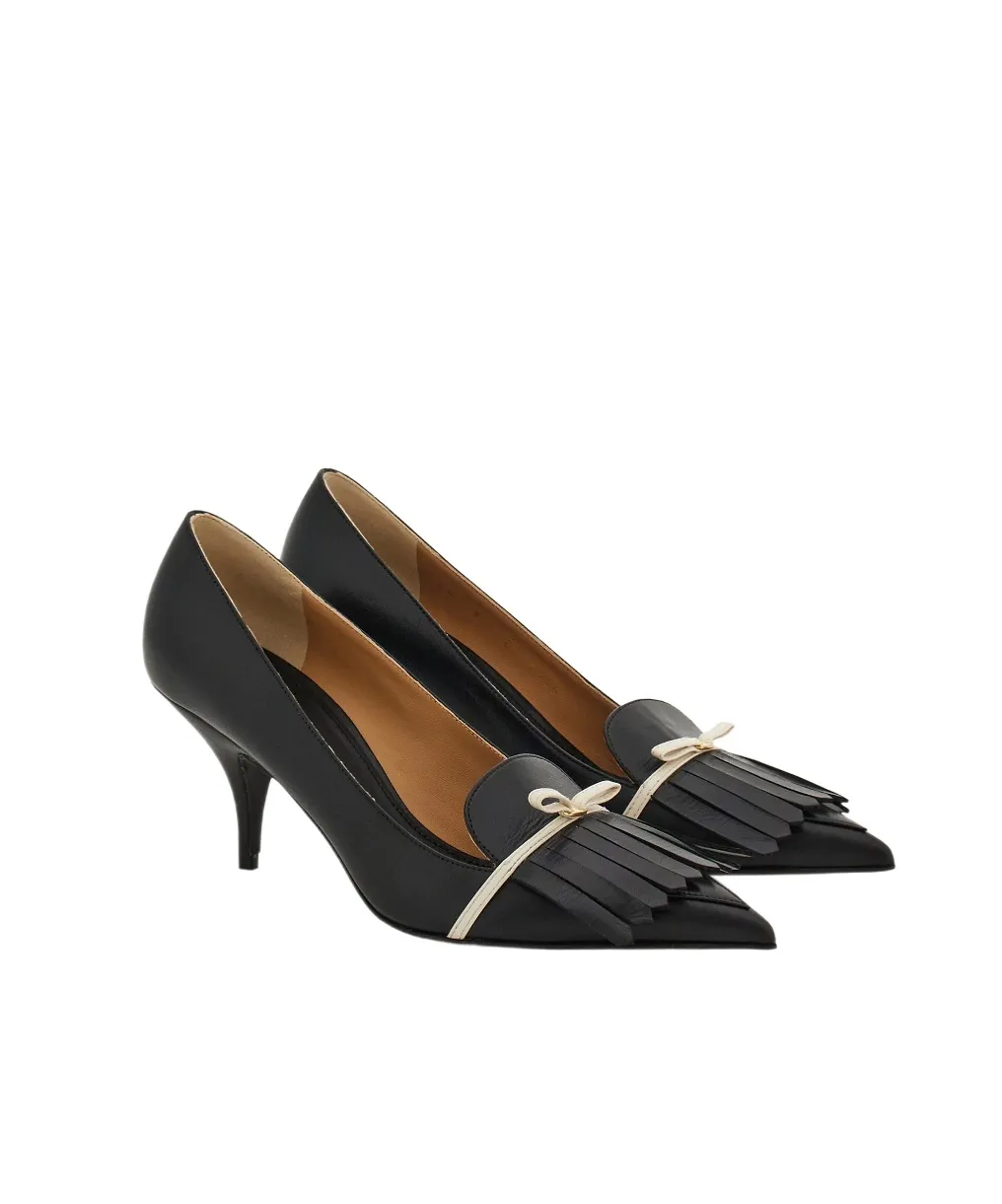 Pump With Mini Bow Detail