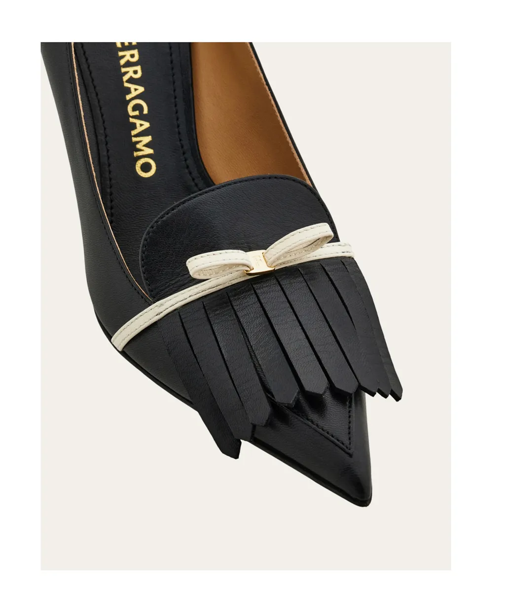 Pump With Mini Bow Detail