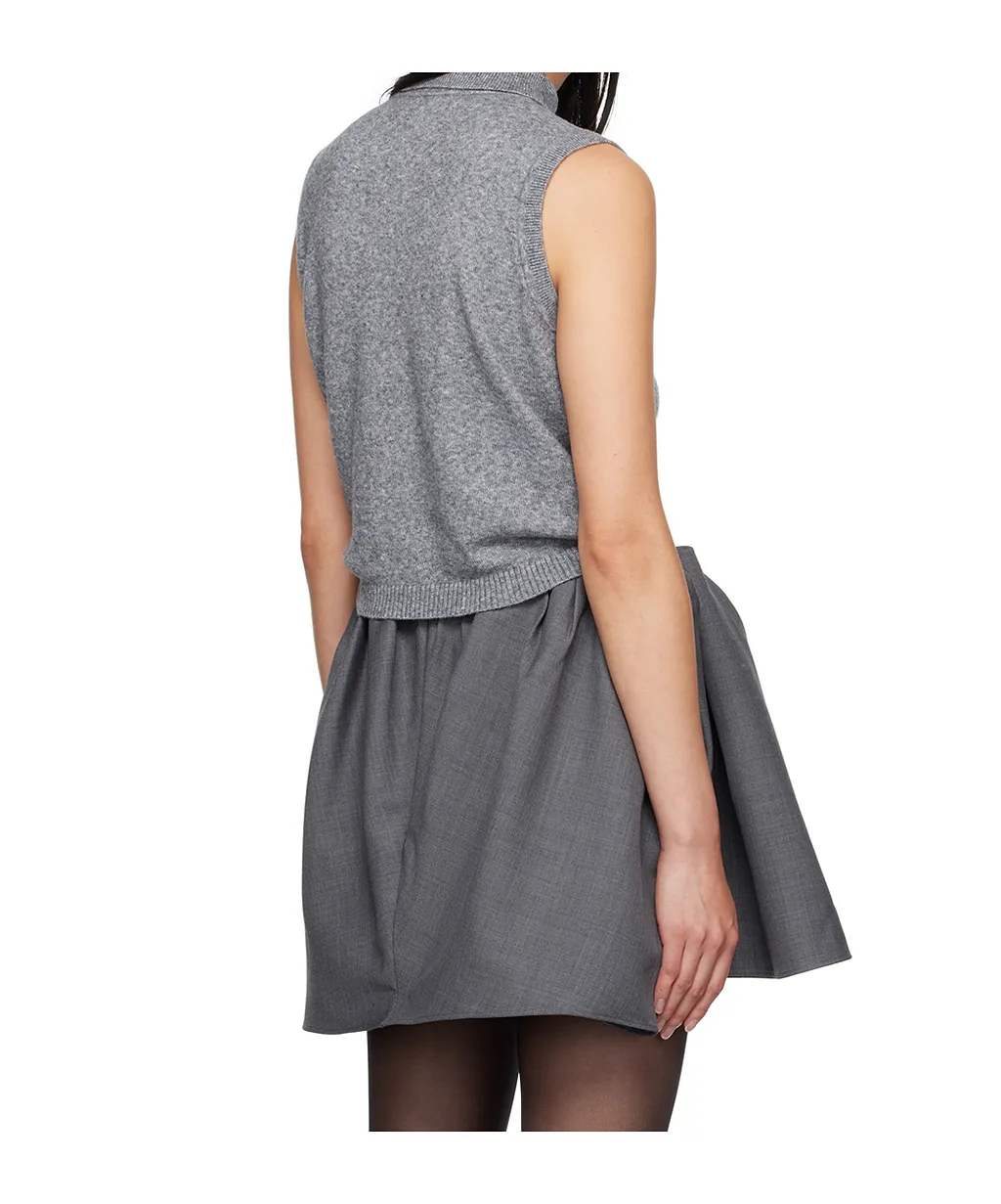 Sleeveless Cardigan