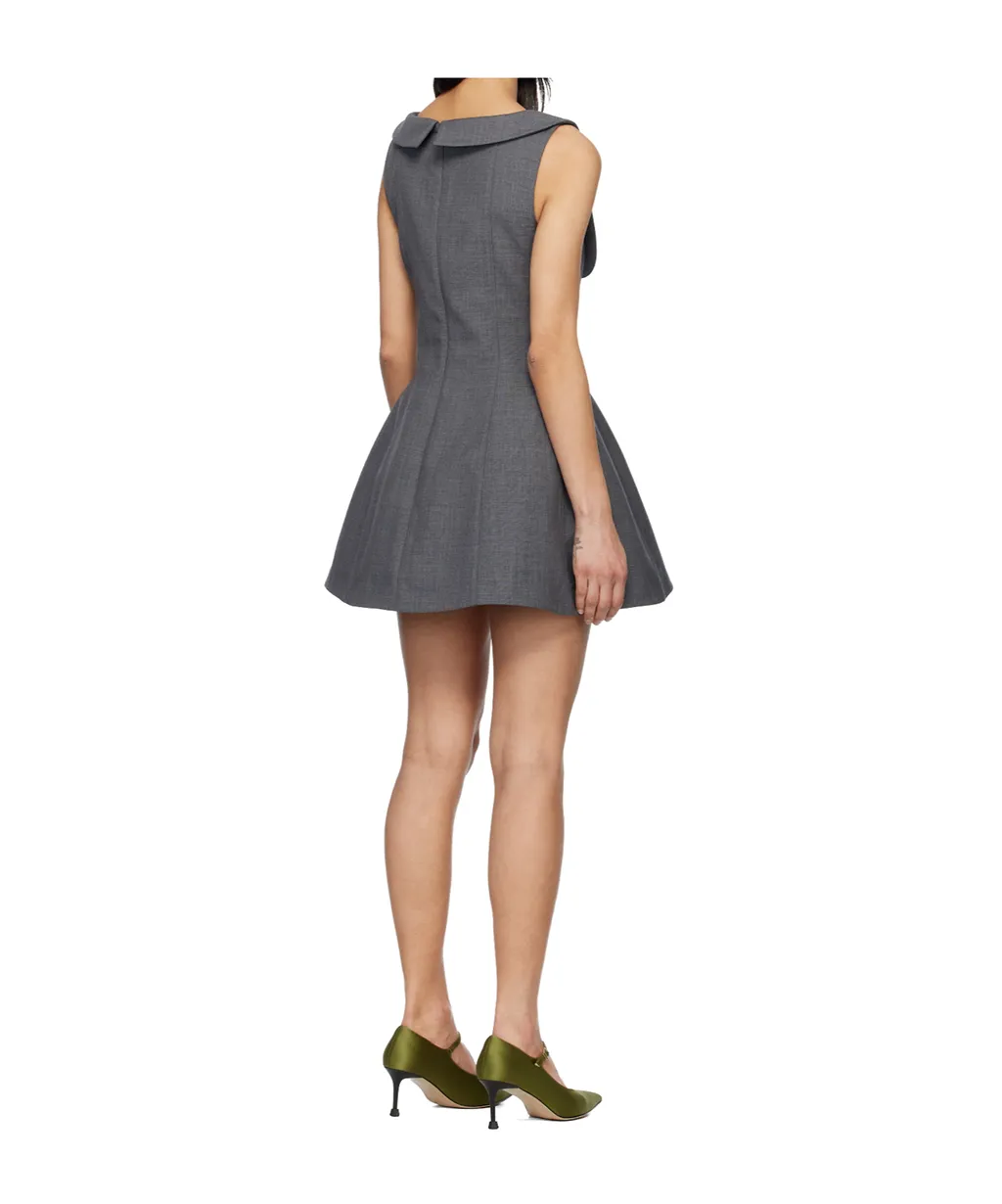 Side Bow A-Line Mini Dress