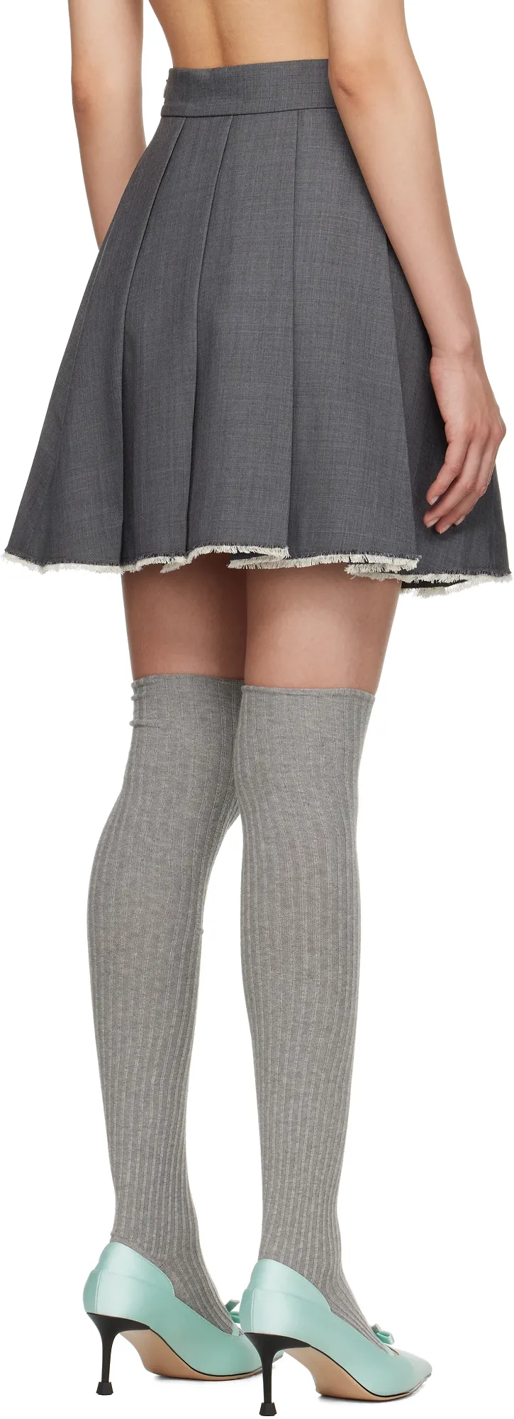 Twill Mini Skirt