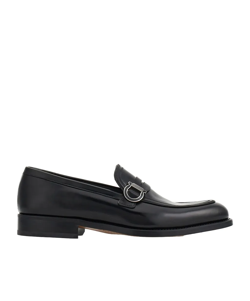 Ferragamo Gancini Ornament Moccasins