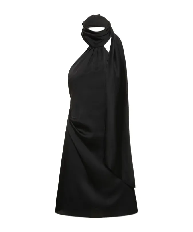 Draped Mini Dress