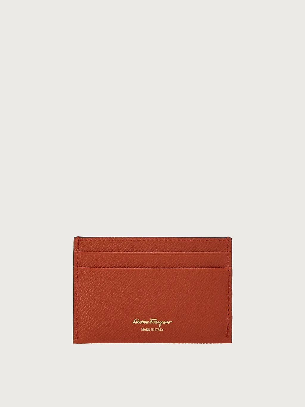 Ferragamo Gancini Plaque Cardholder