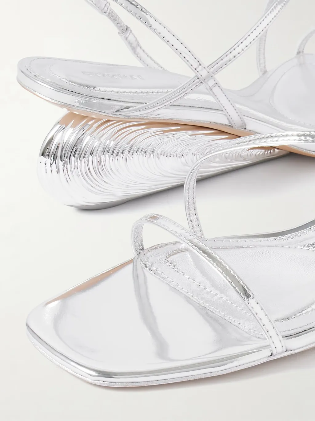 Simkhai Bridget Shell Wedge Sandals