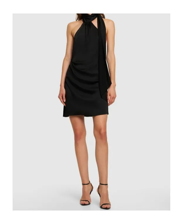 Draped Mini Dress