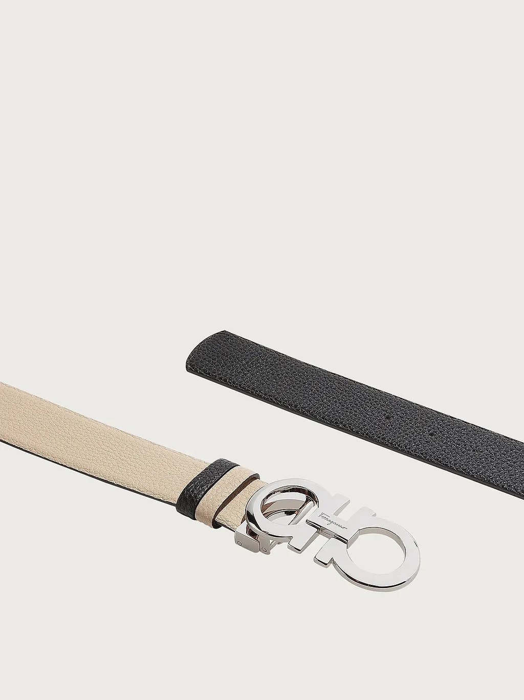 Ferragamo Gancini Reversible Buckle Belt