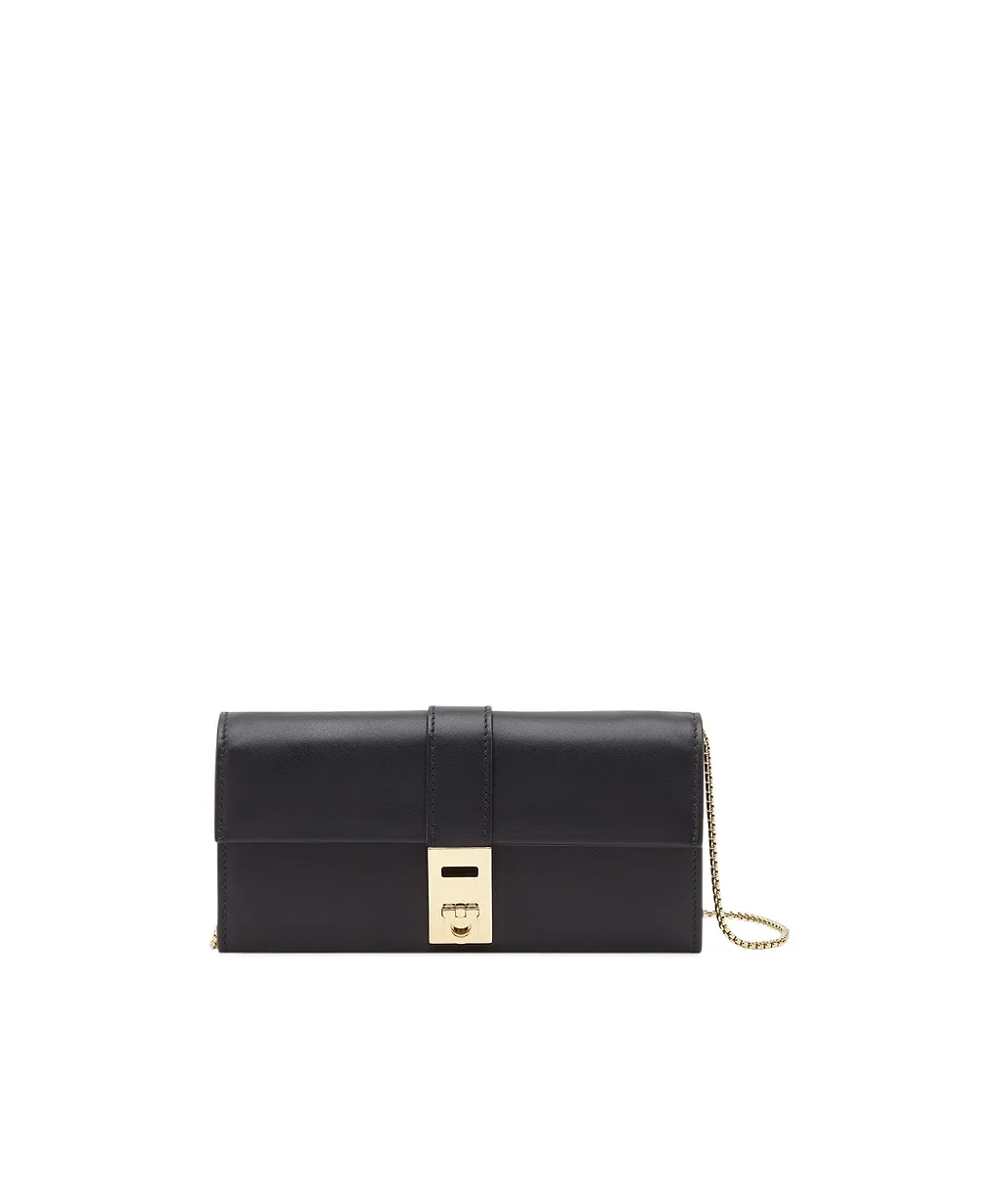 Ferragamo Hug Chain-Linked Wallet