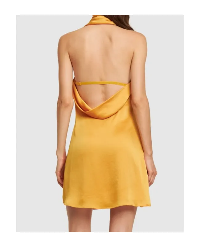 Draped Mini Dress