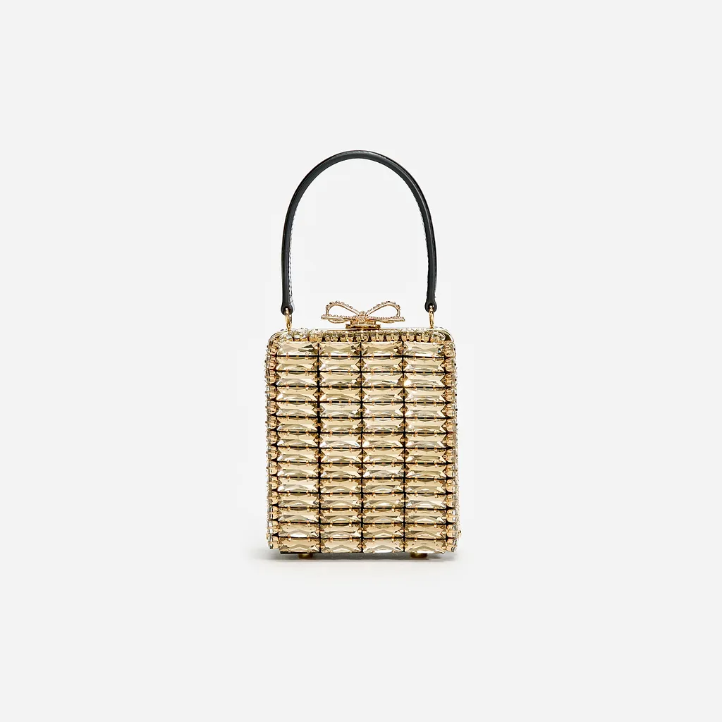 Self-Portrait Embellished Micro Bag