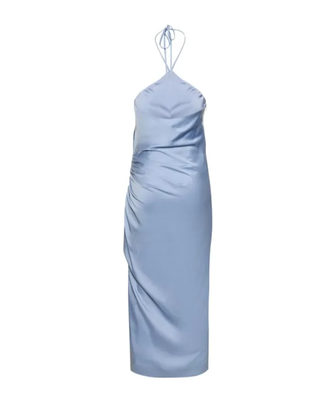 Hansel Halter Neck Midi Dress