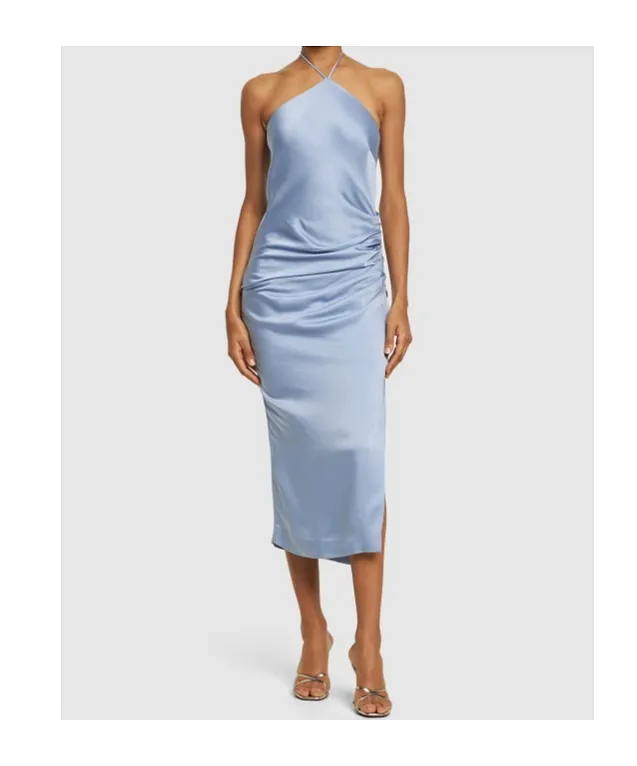 Hansel Halter Neck Midi Dress