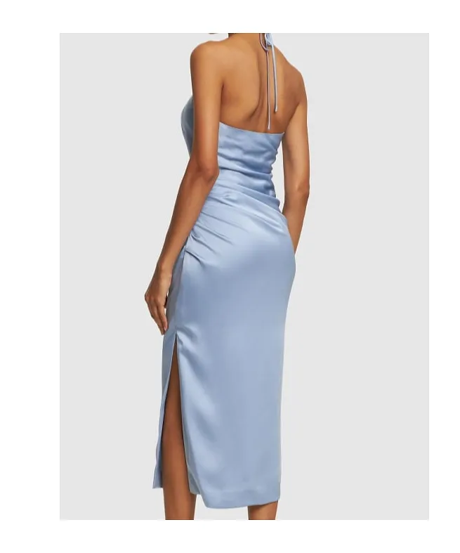 Hansel Halter Neck Midi Dress