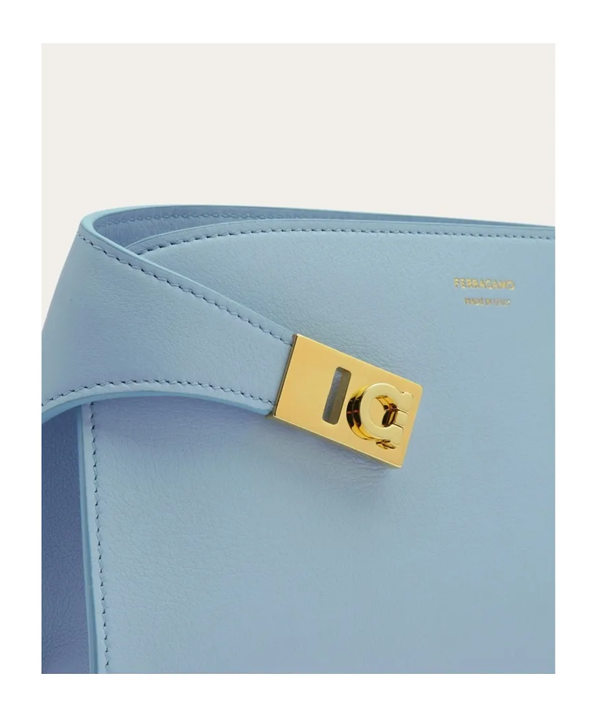 Salvatore Ferragamo Mini Hug Logo Printed Crossbody Bag