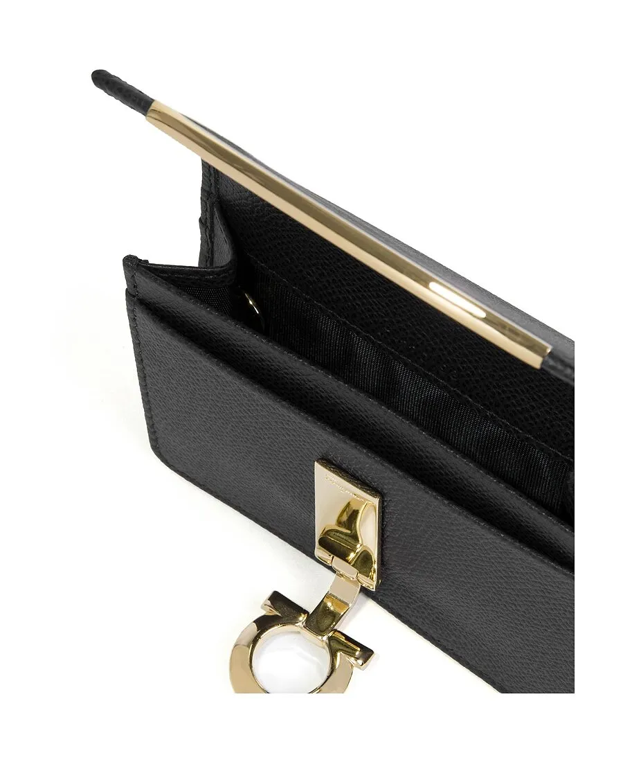 Ferragamo Logo Plaque Wallet
