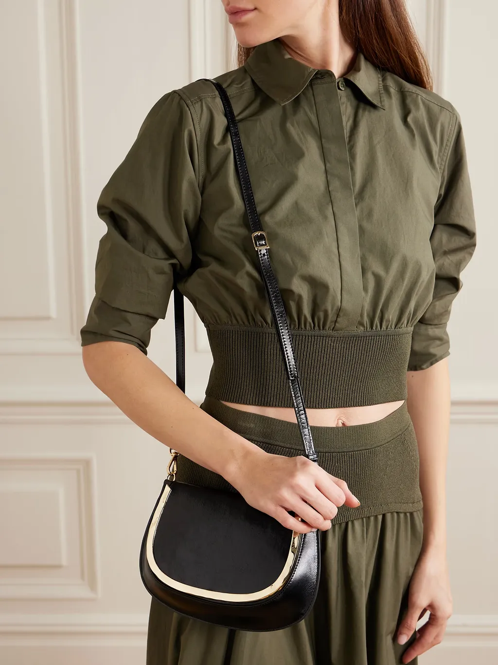 Logan Leather Shoulder Bag