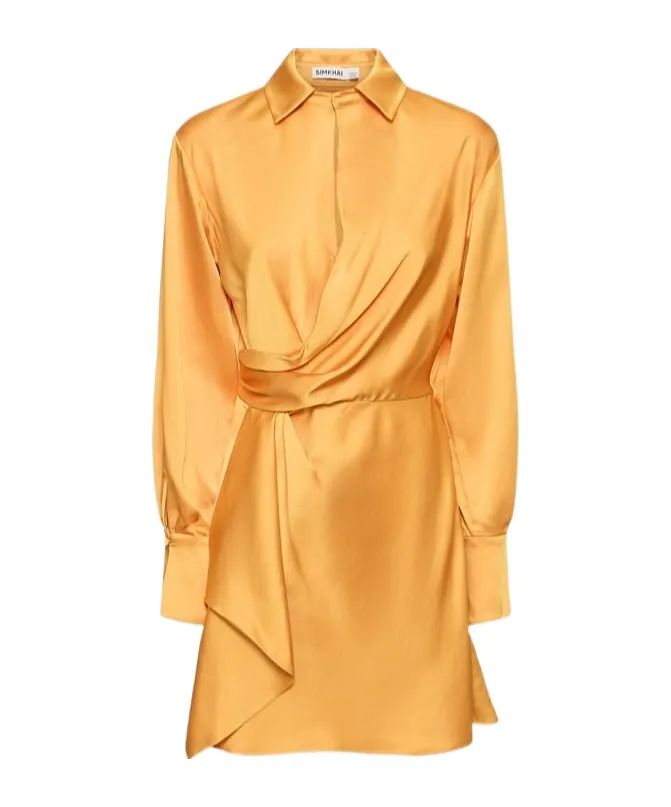Talit Draped Mini Dress