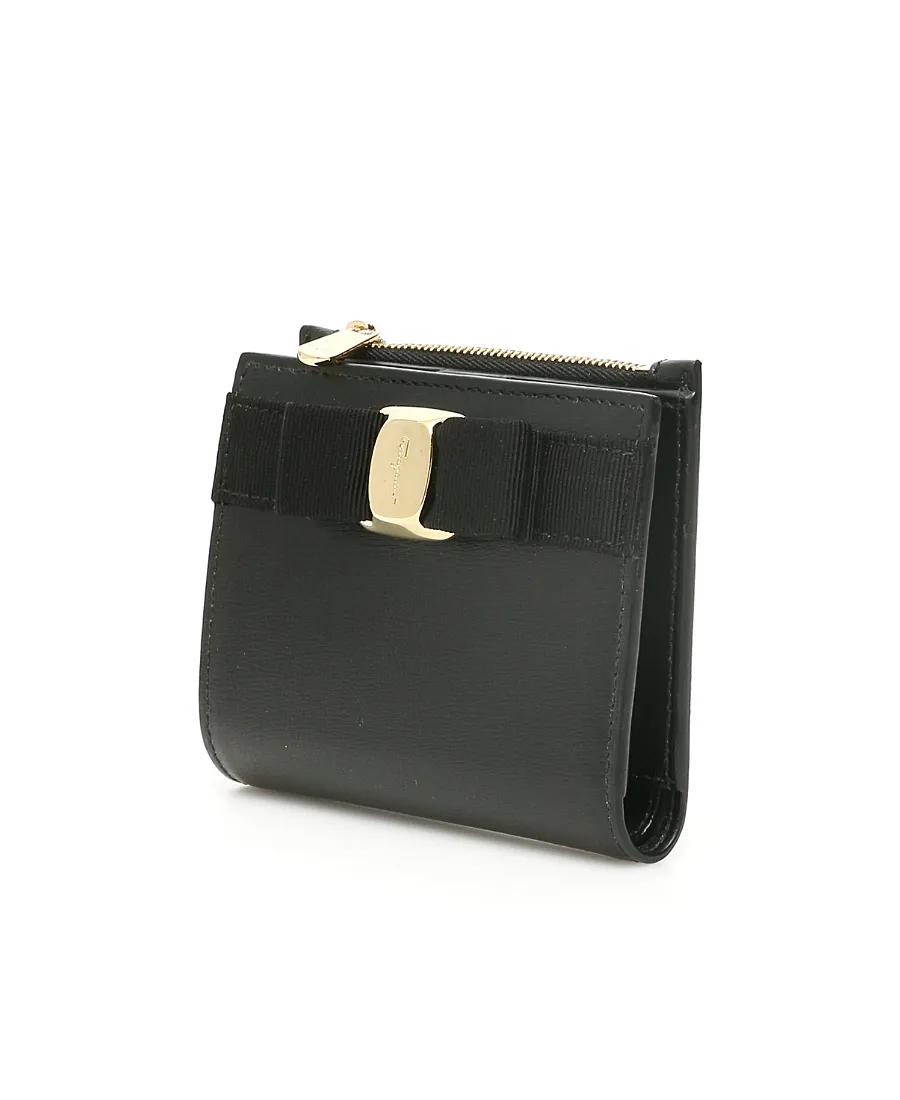 Ferragamo Vara Bow Compact Wallet