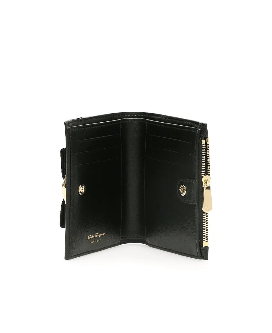 Ferragamo Vara Bow Compact Wallet
