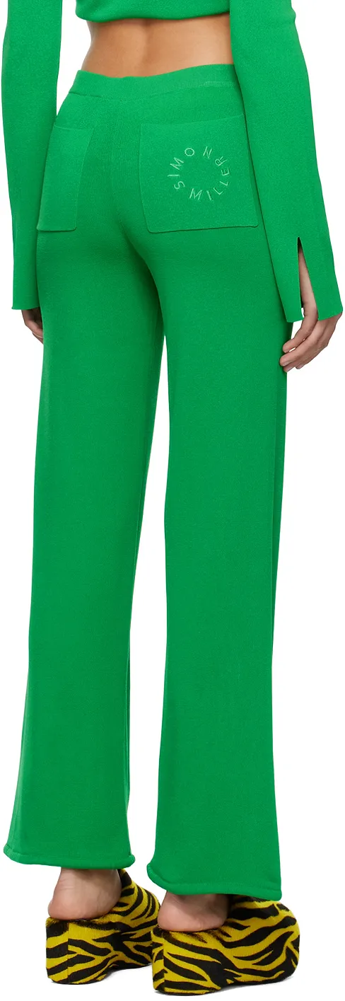 Ribbed Knit Track Pants