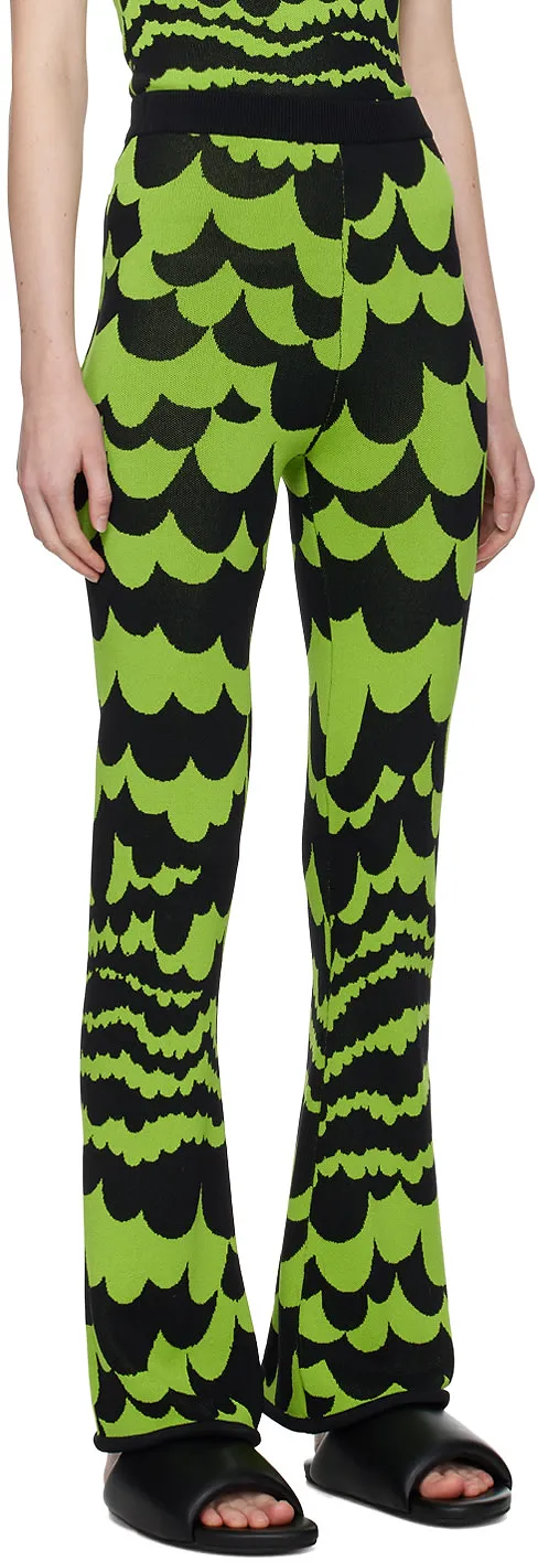 Patterned Casual Pants