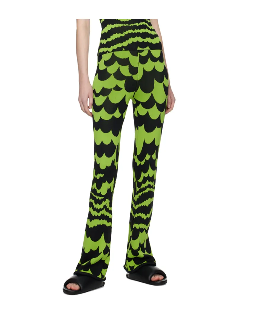 Patterned Casual Pants