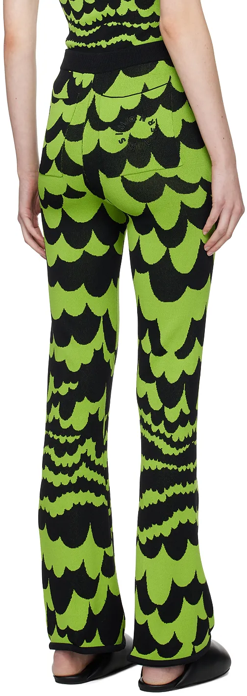Patterned Casual Pants