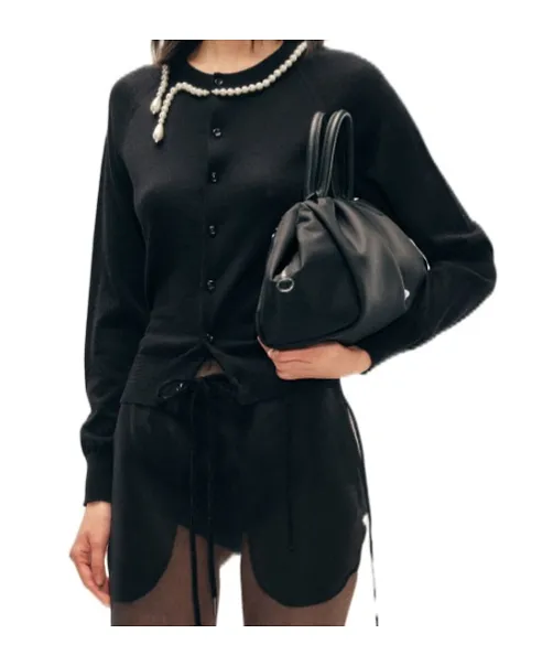 Beaded Cardigan Sweater