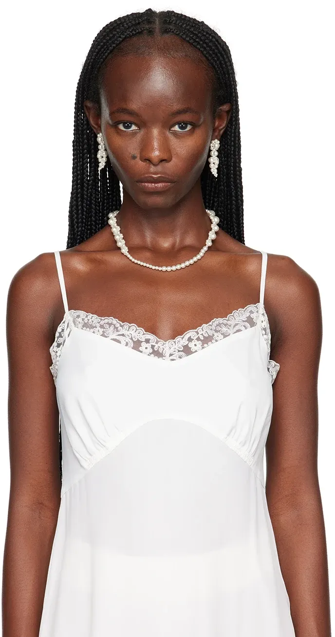 Simone Rocha Faux-Pearl Drop Earrings