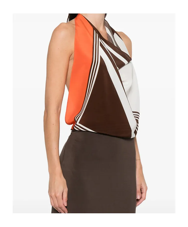 Geometric Pattern Scarf