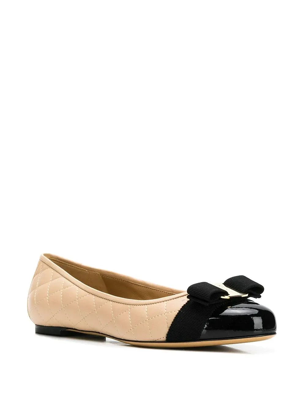 Vara Contrast Ballerinas