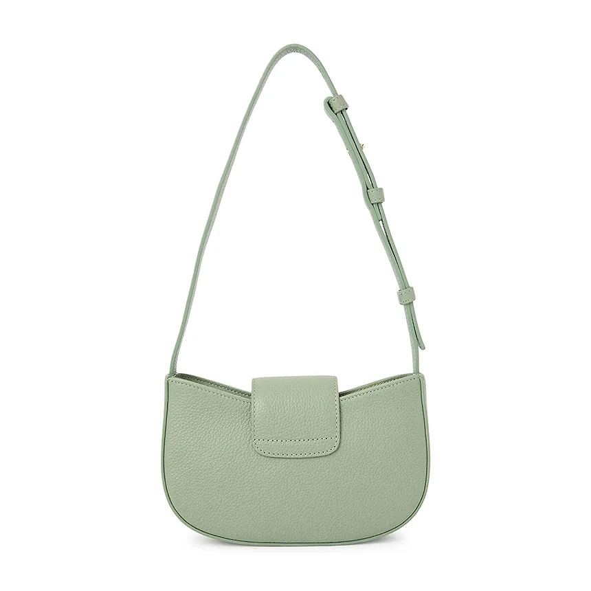 Zippered Shoulder Bag