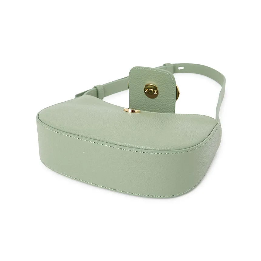 Zippered Shoulder Bag