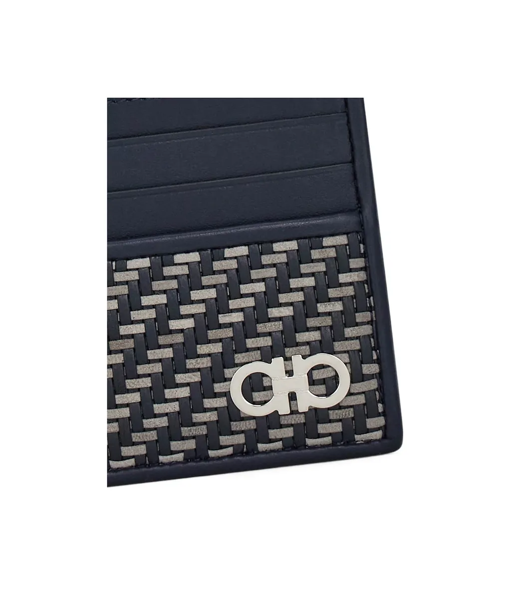 Woven Detail Card Holder