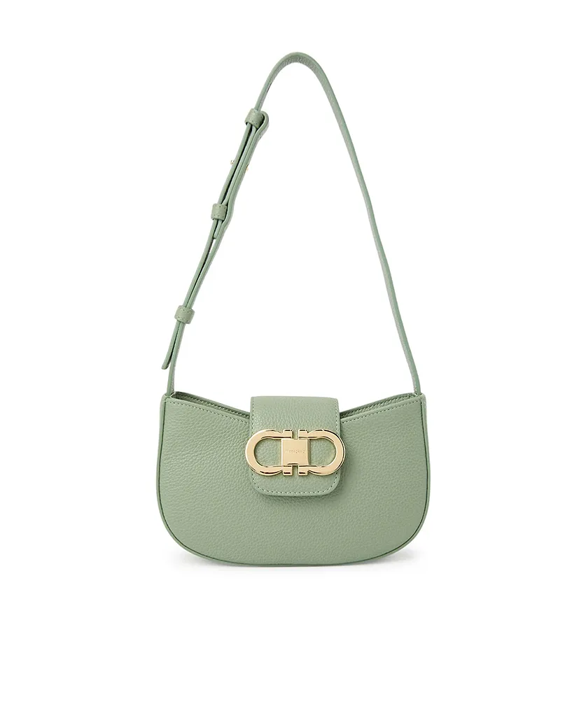 Zippered Shoulder Bag