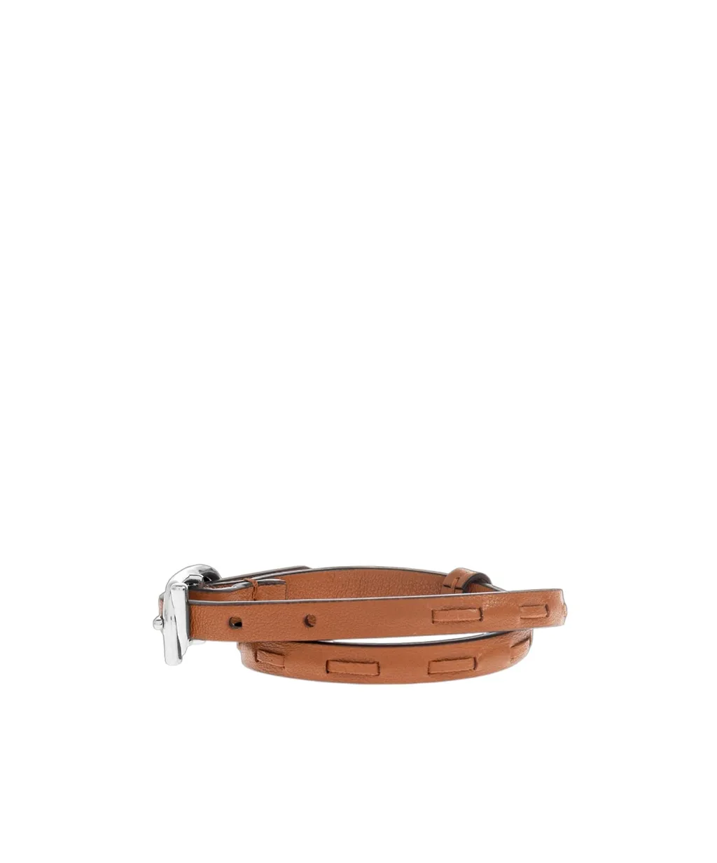 Ferragamo Double-Wrap Buckle Bracelet