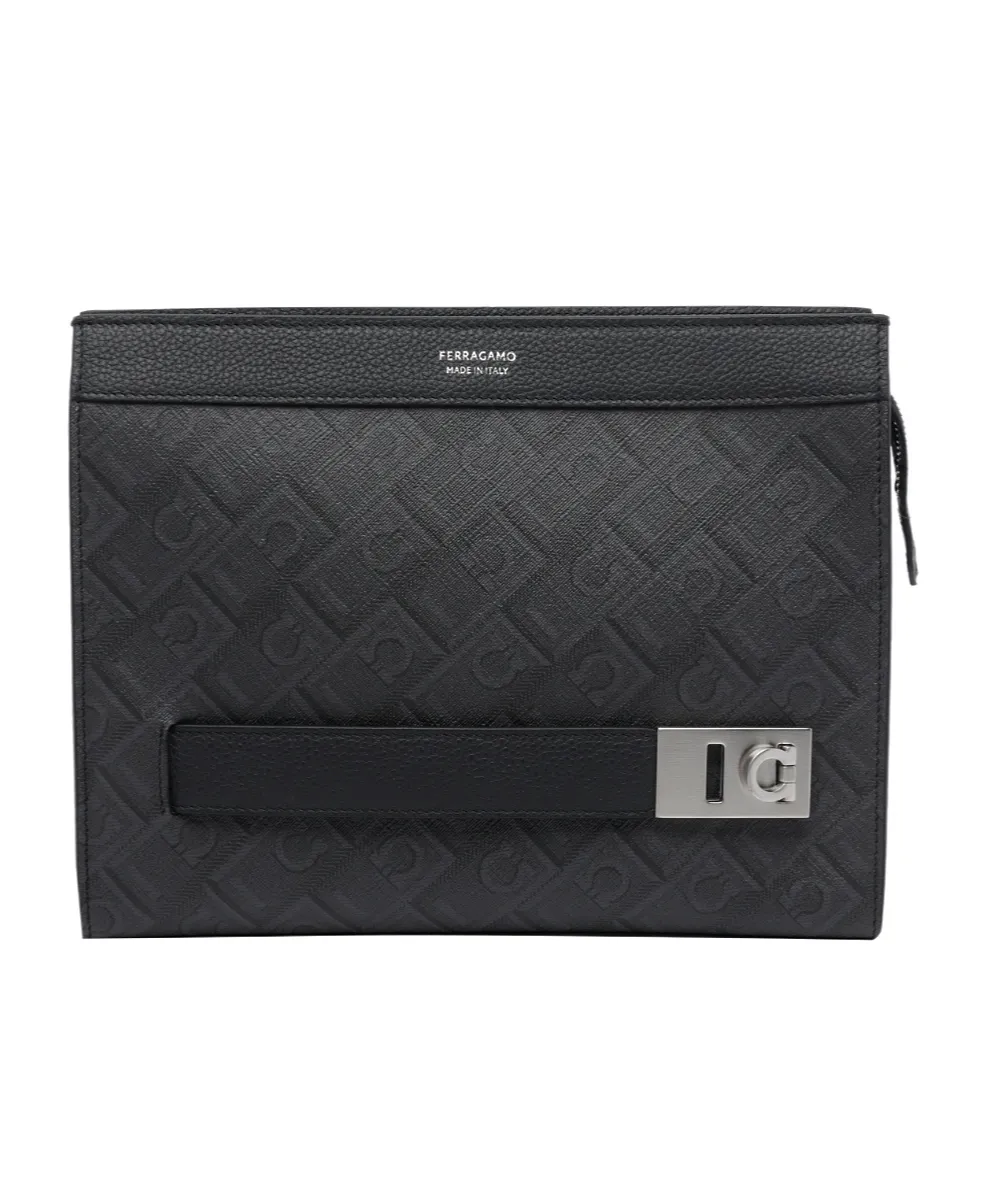 Ferragamo Eyewear Monogram Laptop Bag