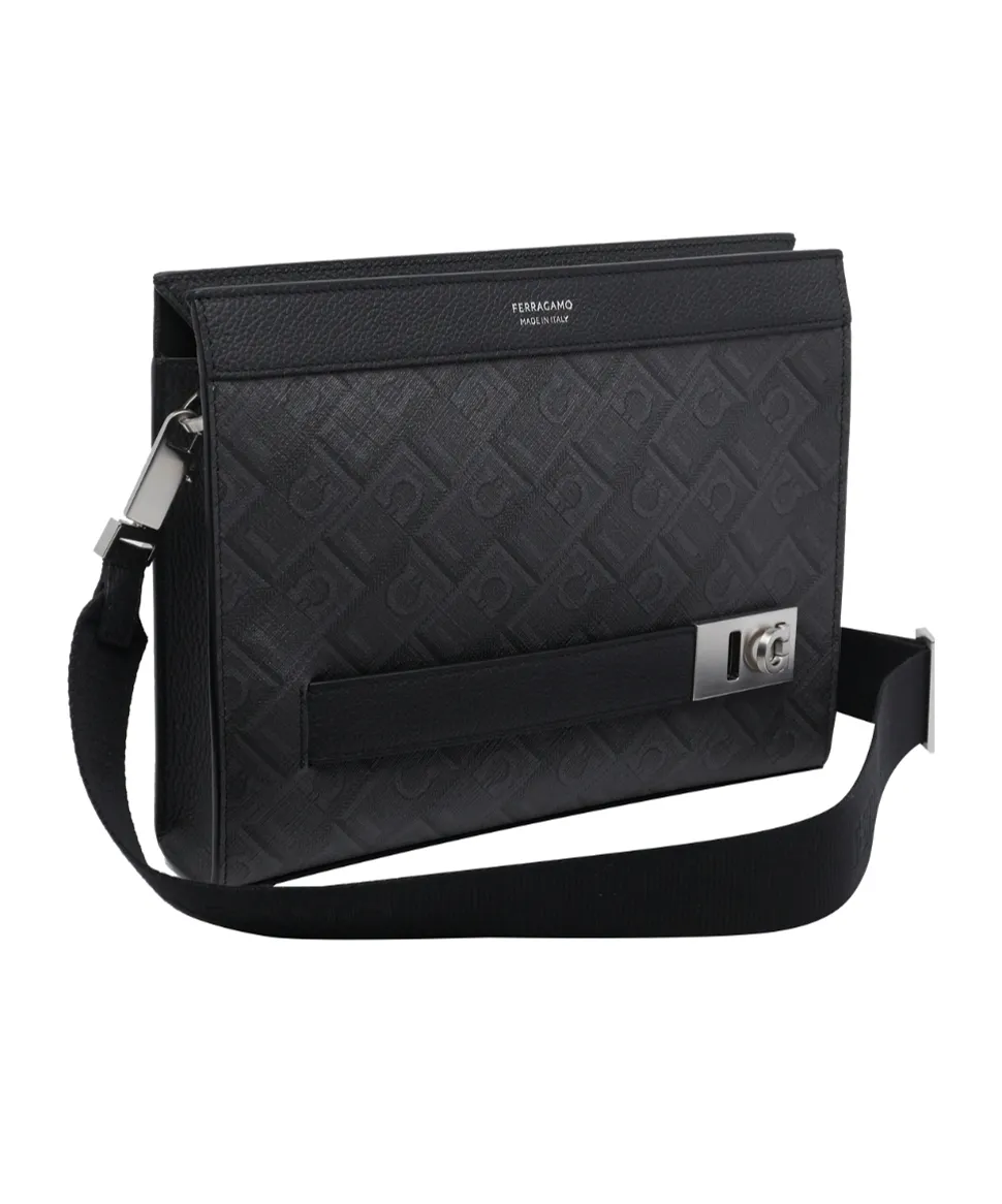 Ferragamo Eyewear Monogram Laptop Bag
