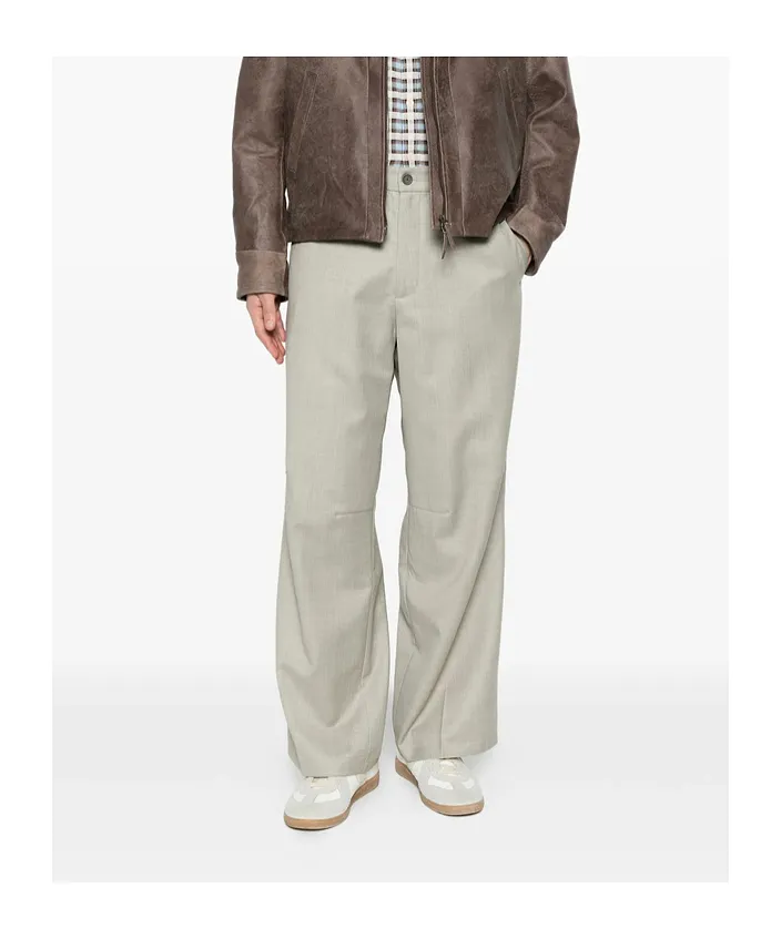 Casual Pants With Belt Loops