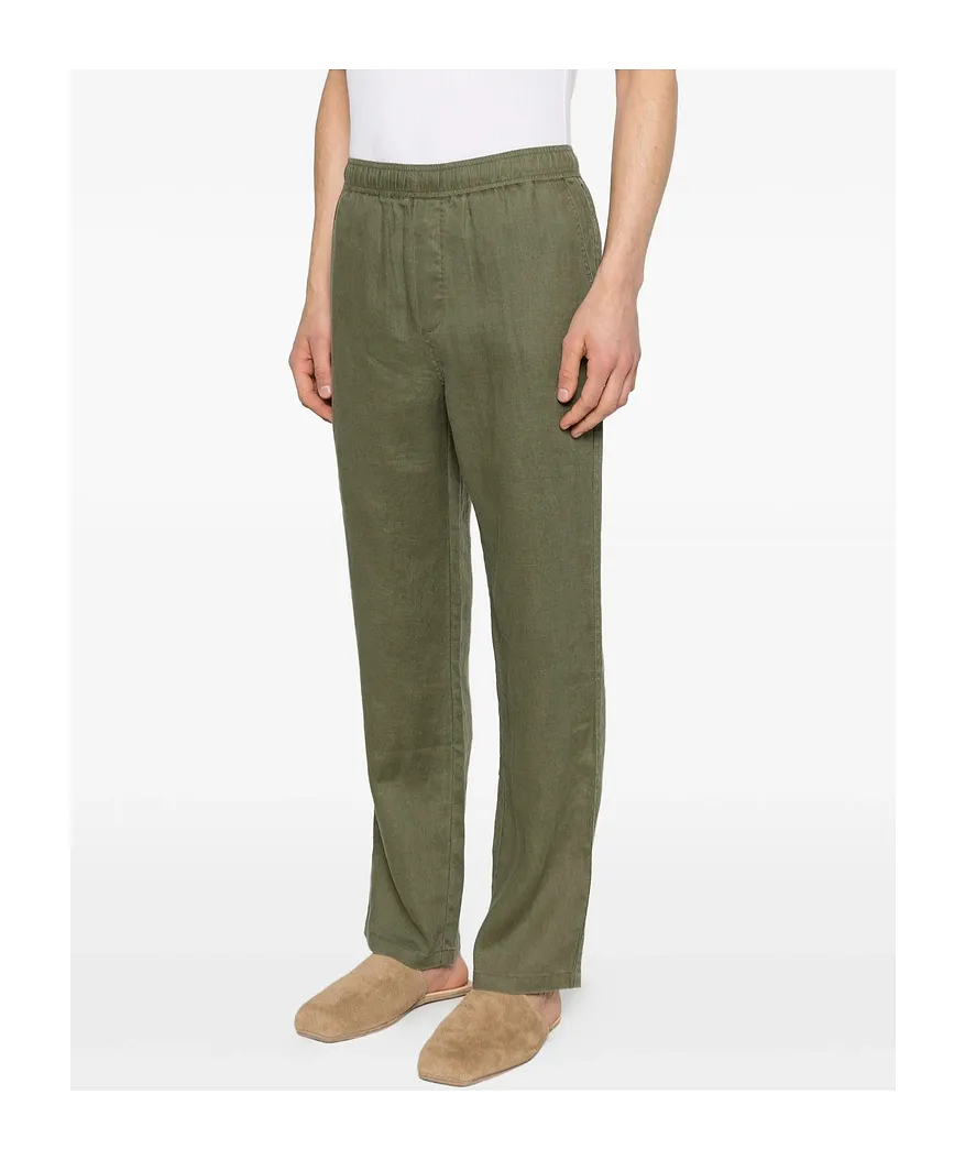Elastic Waist Casual Pants