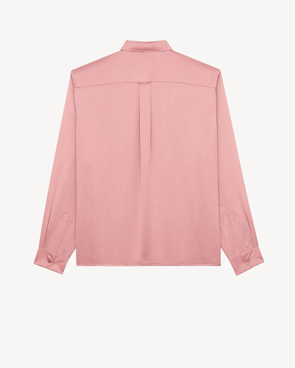 Saint Laurent Button Detailed Padded Shoulder Shirt