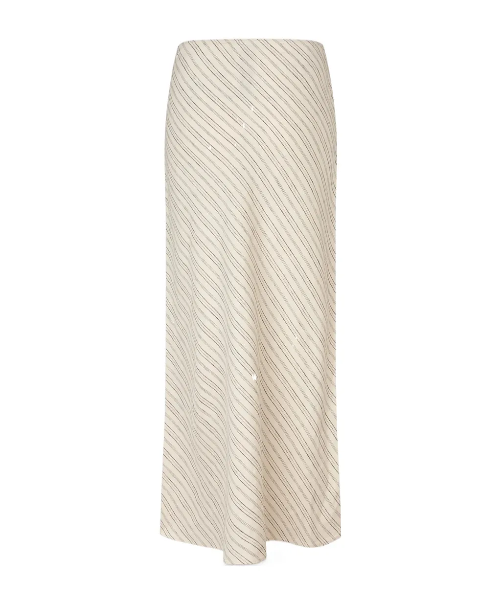 SamsØE SamsØE Saagneta Striped Maxi Skirt