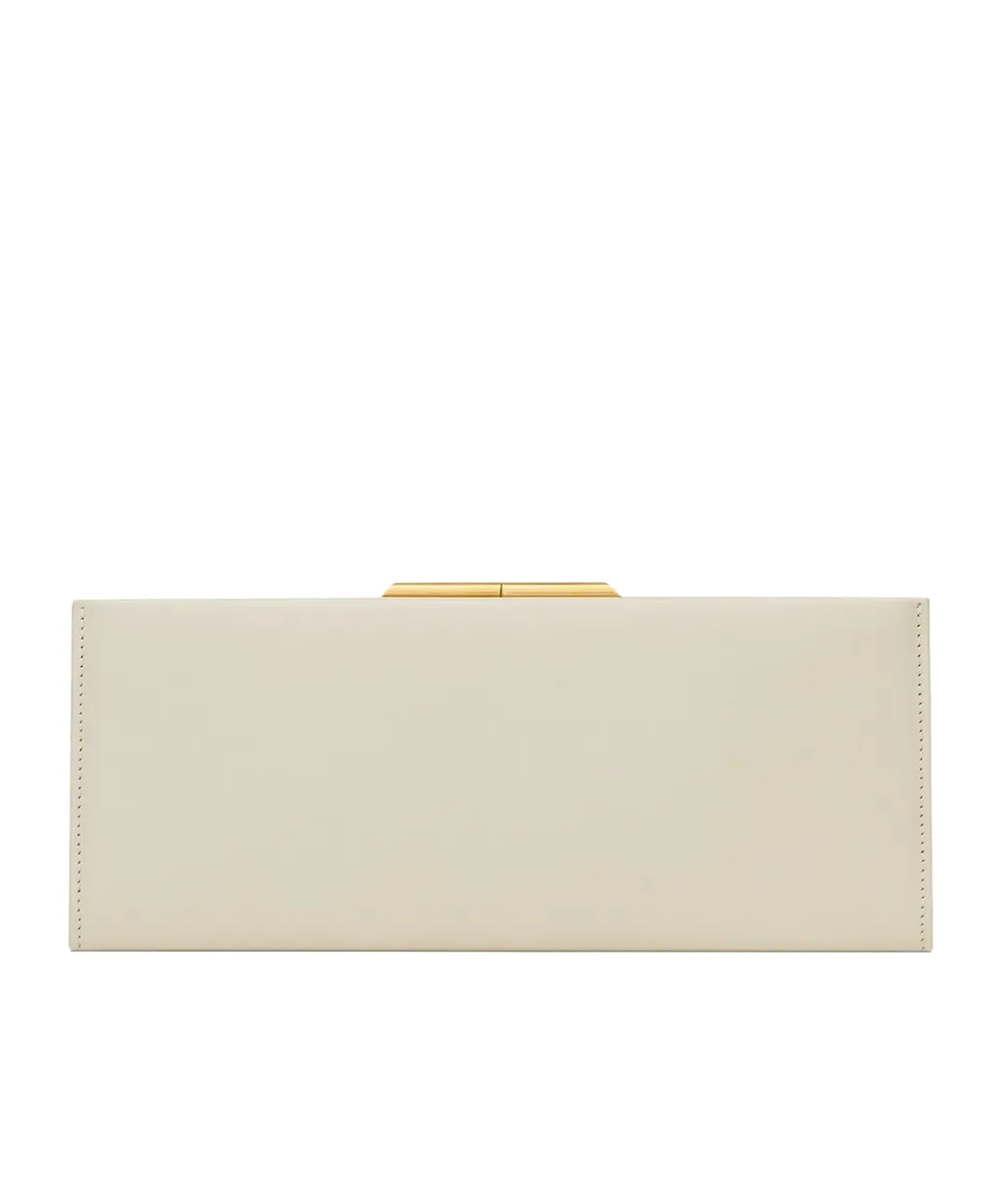 Midnight Small Clutch In Smooth Leather