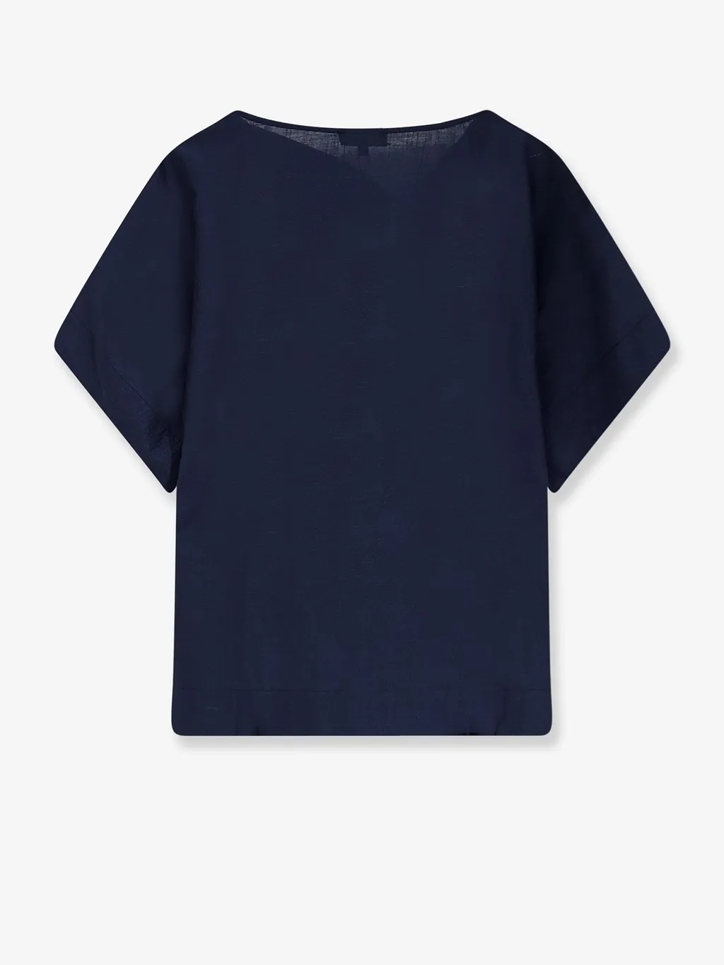 Soeur Issa Buttoned Boat-Neck T-Shirt