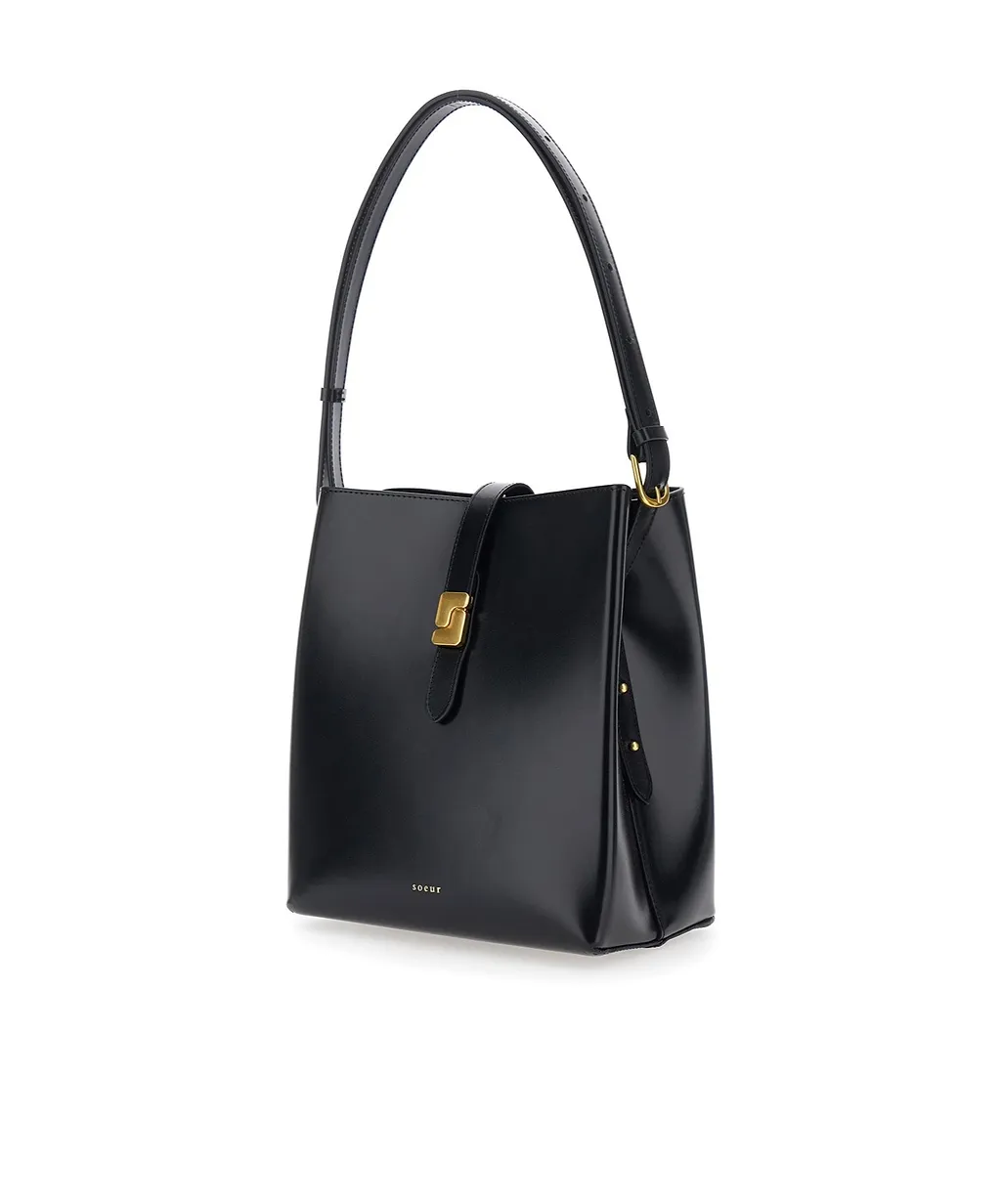 Soeur Bello Buckle Shoulder Bag