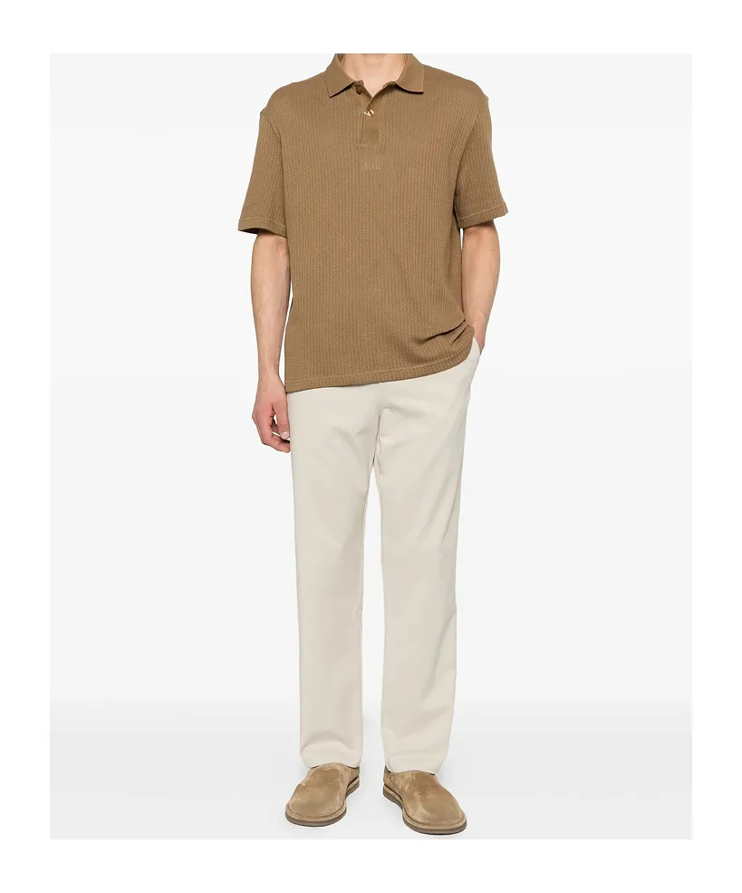 Straight-Leg Casual Pants