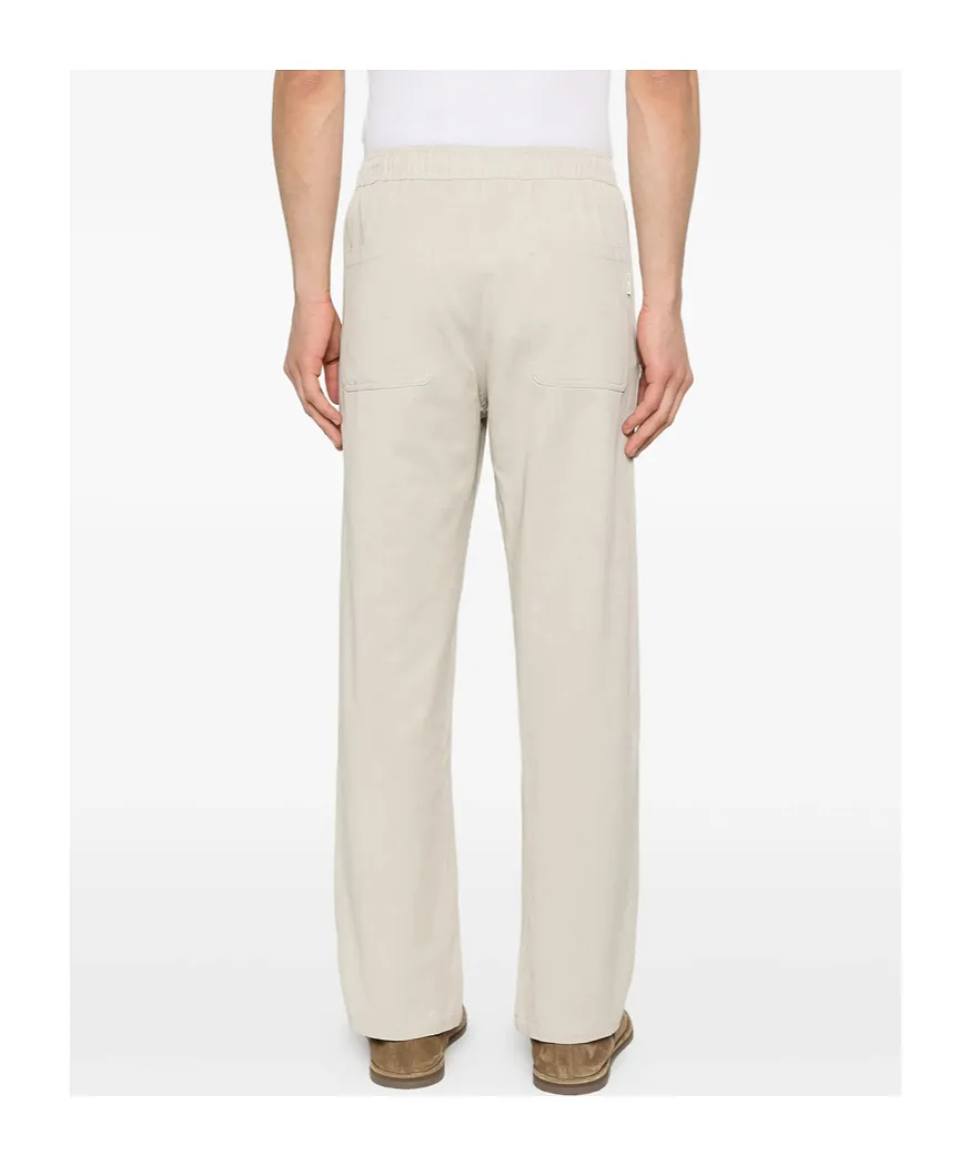 Straight-Leg Casual Pants