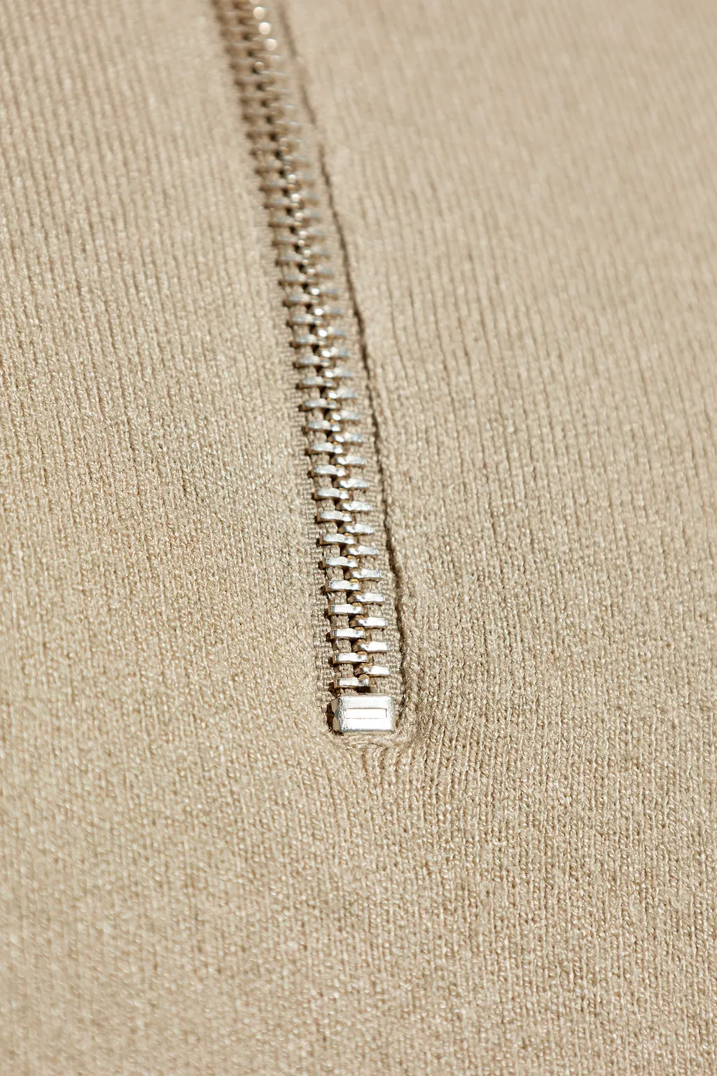 Zip-Neck Polo Shirt