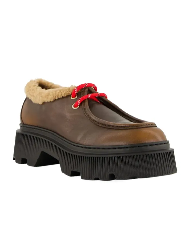Leather Derby Shoes