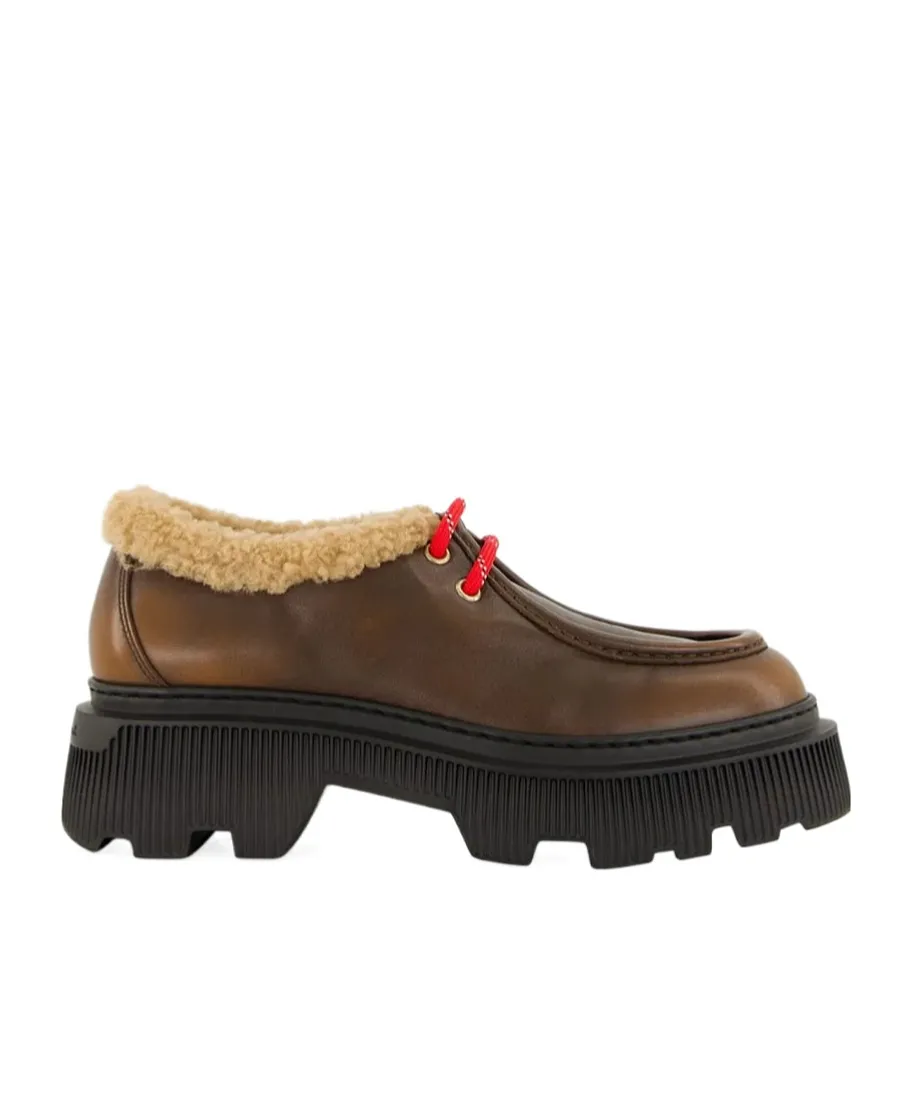 Leather Derby Shoes